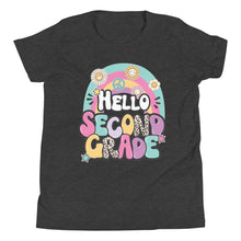 Load image into Gallery viewer, Hello Second Grade Youth Short Sleeve T-Shirt