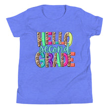 Load image into Gallery viewer, Hello Second Grade Youth Short Sleeve T-Shirt