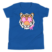 Load image into Gallery viewer, Youth Star Eyed Tiger Short Sleeve T-Shirt