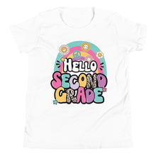 Load image into Gallery viewer, Hello Second Grade Youth Short Sleeve T-Shirt