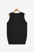 Load image into Gallery viewer, Buttoned Pocket Knit Tank