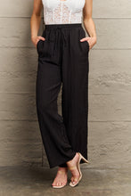 Load image into Gallery viewer, Tie Waist Long Pants