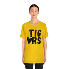 Load image into Gallery viewer, Stacked Tigers Bella Canvas Unisex Jersey Short Sleeve Tee
