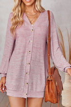 Load image into Gallery viewer, Buttoned V-Neck Long Sleeve Cardigans