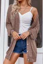 Load image into Gallery viewer, Buttoned V-Neck Long Sleeve Cardigans