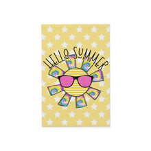 Load image into Gallery viewer, Hello Summer Porch or Garden Banner Flag