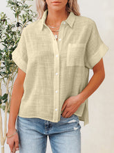 Load image into Gallery viewer, Button Up Short Sleeve Shirt