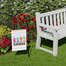 Load image into Gallery viewer, Hello Summer Whimsical Pastel Popsicles Porch Garden Banner Flag