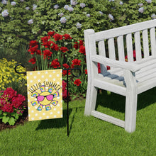 Load image into Gallery viewer, Hello Summer Porch or Garden Banner Flag