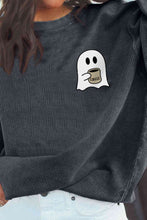 Load image into Gallery viewer, Ghost Graphic Drop Shoulder Sweatshirt