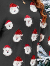 Load image into Gallery viewer, Round Neck Dropped Shoulder Sweater Dress