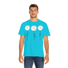 Load image into Gallery viewer, Daisy Hope Faith Love Comfort Colors Unisex Garment-Dyed T-shirt