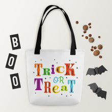 Load image into Gallery viewer, Trick or Treat Tote bag