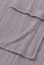 Load image into Gallery viewer, Textured V-Neck Half Sleeve Blouse