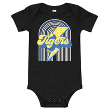 Load image into Gallery viewer, Tigers Retro Rainbow Baby short sleeve one piece