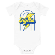 Load image into Gallery viewer, Tigers Retro Rainbow Baby short sleeve one piece