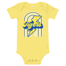 Load image into Gallery viewer, Tigers Retro Rainbow Baby short sleeve one piece