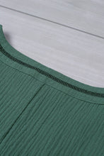 Load image into Gallery viewer, Textured V-Neck Half Sleeve Blouse