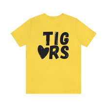 Load image into Gallery viewer, Stacked Tigers Bella Canvas Unisex Jersey Short Sleeve Tee