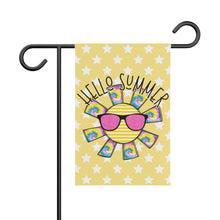 Load image into Gallery viewer, Hello Summer Porch or Garden Banner Flag