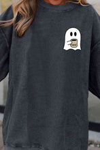 Load image into Gallery viewer, Ghost Graphic Drop Shoulder Sweatshirt
