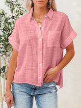 Load image into Gallery viewer, Button Up Short Sleeve Shirt