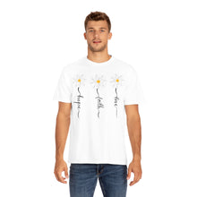 Load image into Gallery viewer, Daisy Hope Faith Love Comfort Colors Unisex Garment-Dyed T-shirt