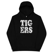 Load image into Gallery viewer, Tiger Grunge Youth Kids fleece hoodie