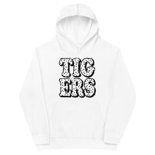 Load image into Gallery viewer, Tiger Grunge Youth Kids fleece hoodie