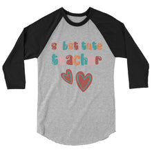 Load image into Gallery viewer, Substitute Teacher 3/4 sleeve raglan shirt
