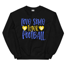 Load image into Gallery viewer, Love some Tiger Football Unisex Sweatshirt