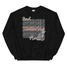 Load image into Gallery viewer, Proud Track & Field Mom Gildan Unisex Sweatshirt