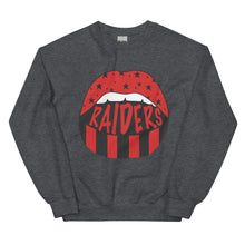 Load image into Gallery viewer, Raiders Lips Texas Tech Unisex Sweatshirt