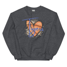 Load image into Gallery viewer, Tigers Heart Basketball Unisex Sweatshirt