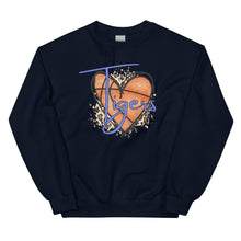 Load image into Gallery viewer, Tigers Heart Basketball Unisex Sweatshirt