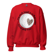 Load image into Gallery viewer, My heart is on that course golf Unisex Sweatshirt