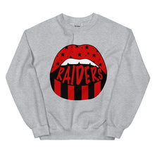 Load image into Gallery viewer, Raiders Lips Texas Tech Unisex Sweatshirt