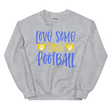 Load image into Gallery viewer, Love some Tiger Football Unisex Sweatshirt