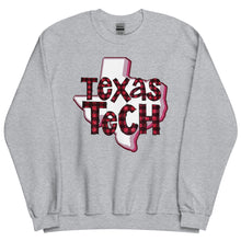 Load image into Gallery viewer, Texas Tech State Unisex Sweatshirt