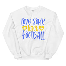 Load image into Gallery viewer, Love some Tiger Football Unisex Sweatshirt