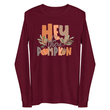 Load image into Gallery viewer, Hey there Pumpkin Bella Canvas Unisex Long Sleeve Tee