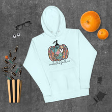 Load image into Gallery viewer, Hello fall Boho Pumpkin Unisex Hoodie