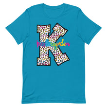 Load image into Gallery viewer, Kindergarten Colorful Leopard Bella Canvas Unisex t-shirt