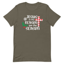 Load image into Gallery viewer, Jesus is the Reason Bella Canvas Unisex t-shirt