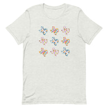 Load image into Gallery viewer, Multi Floral Texas Bella Canvas Short-sleeve unisex t-shirt
