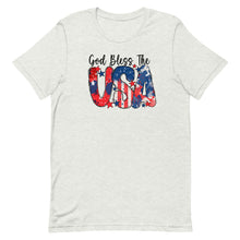 Load image into Gallery viewer, God Bless the USA Fourth of July Bella Canvas Unisex t-shirt