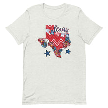 Load image into Gallery viewer, Patriotic Texas Bella Canvas Unisex t-shirt