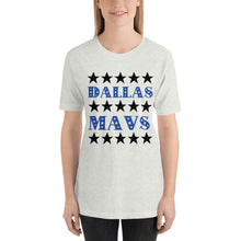 Load image into Gallery viewer, Star Studded Dallas Mavericks Mavs Bella Canvas Unisex t-shirt