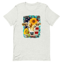 Load image into Gallery viewer, USA Cow Bella Canvas Unisex t-shirt