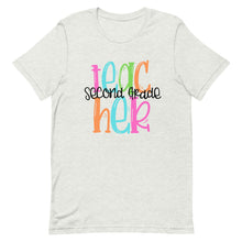 Load image into Gallery viewer, Second Grade Colorful Bella Canvas Unisex t-shirt